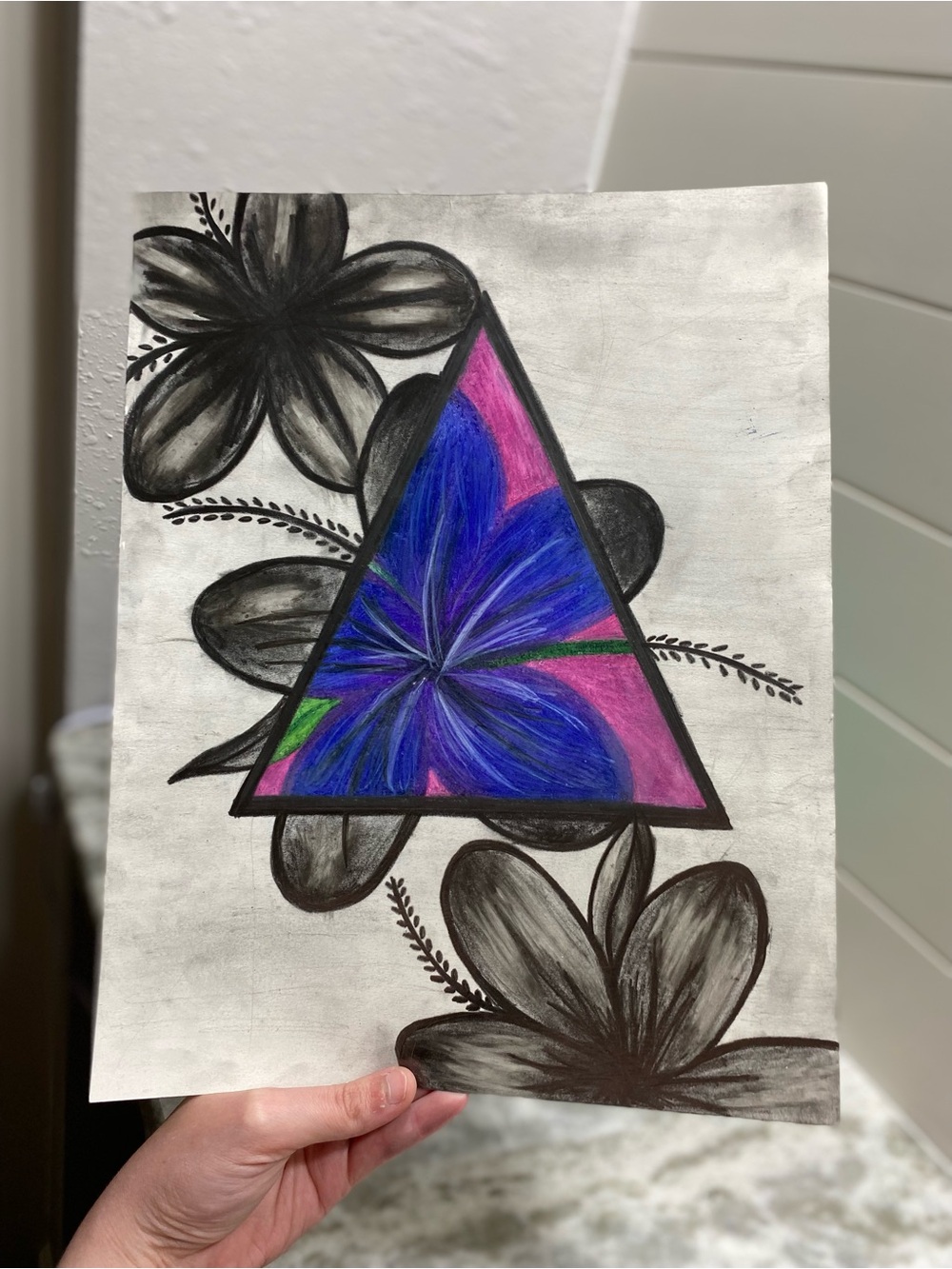 Flower Color Pop Illustration *WILL COME FRAMED*